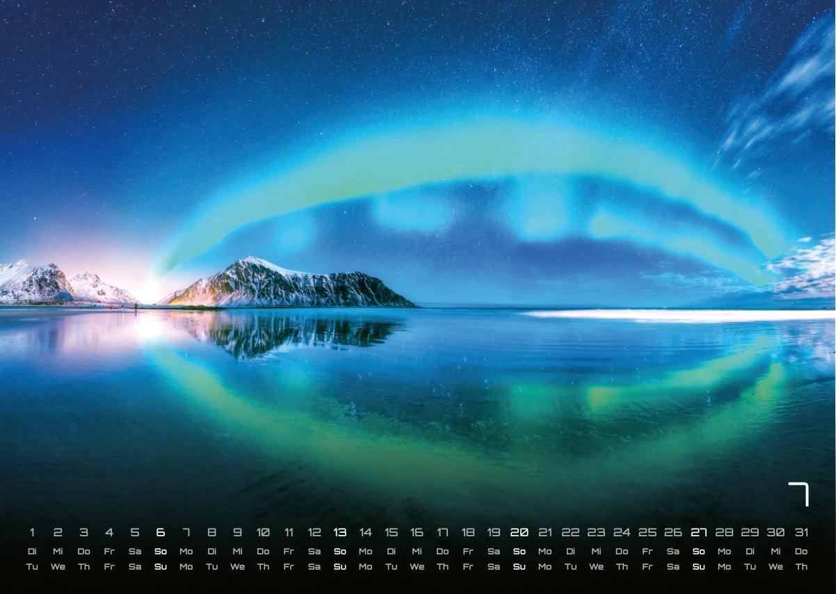 Bild: 9783986734268 | Polarlichter - grandiose Naturschauspiele - 2025 - Kalender DIN A3