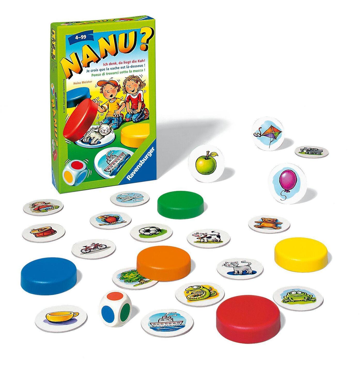 Bild: 4005556230631 | Nanu? | Heinz Meister | Spiel | Deutsch | 2001 | Ravensburger