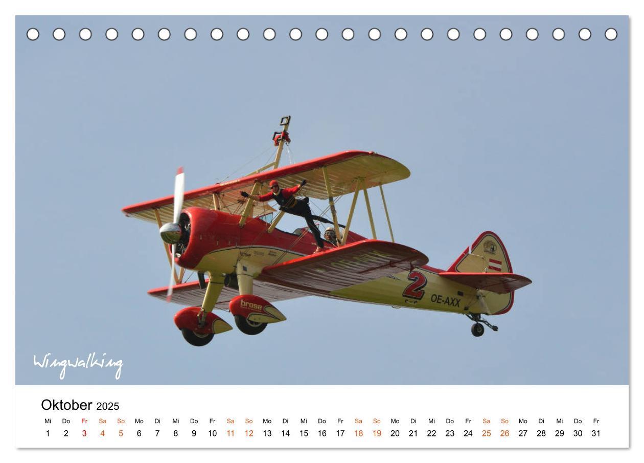 Bild: 9783435379934 | Die Faszination. Flugzeuge am Himmel (Tischkalender 2025 DIN A5...