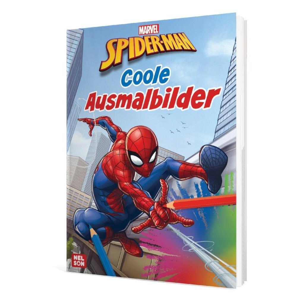 Bild: 9783845122366 | Spider-Man: Coole Ausmalbilder | Malvorlagen für Kinder ab 3 Jahren