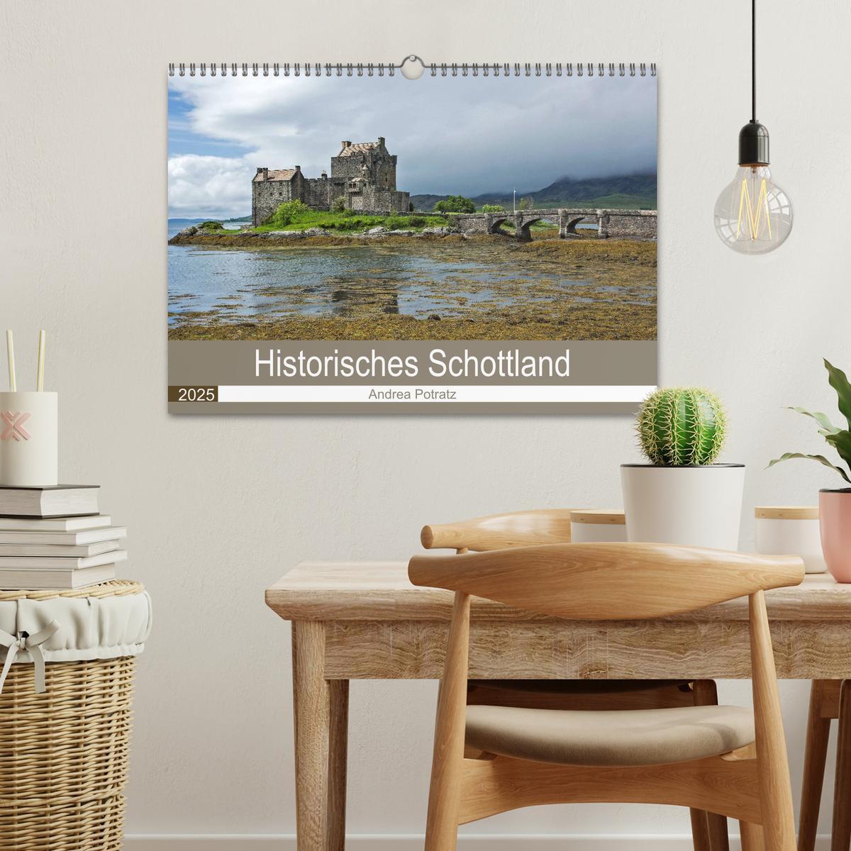 Bild: 9783435701209 | Historisches Schottland (Wandkalender 2025 DIN A3 quer), CALVENDO...