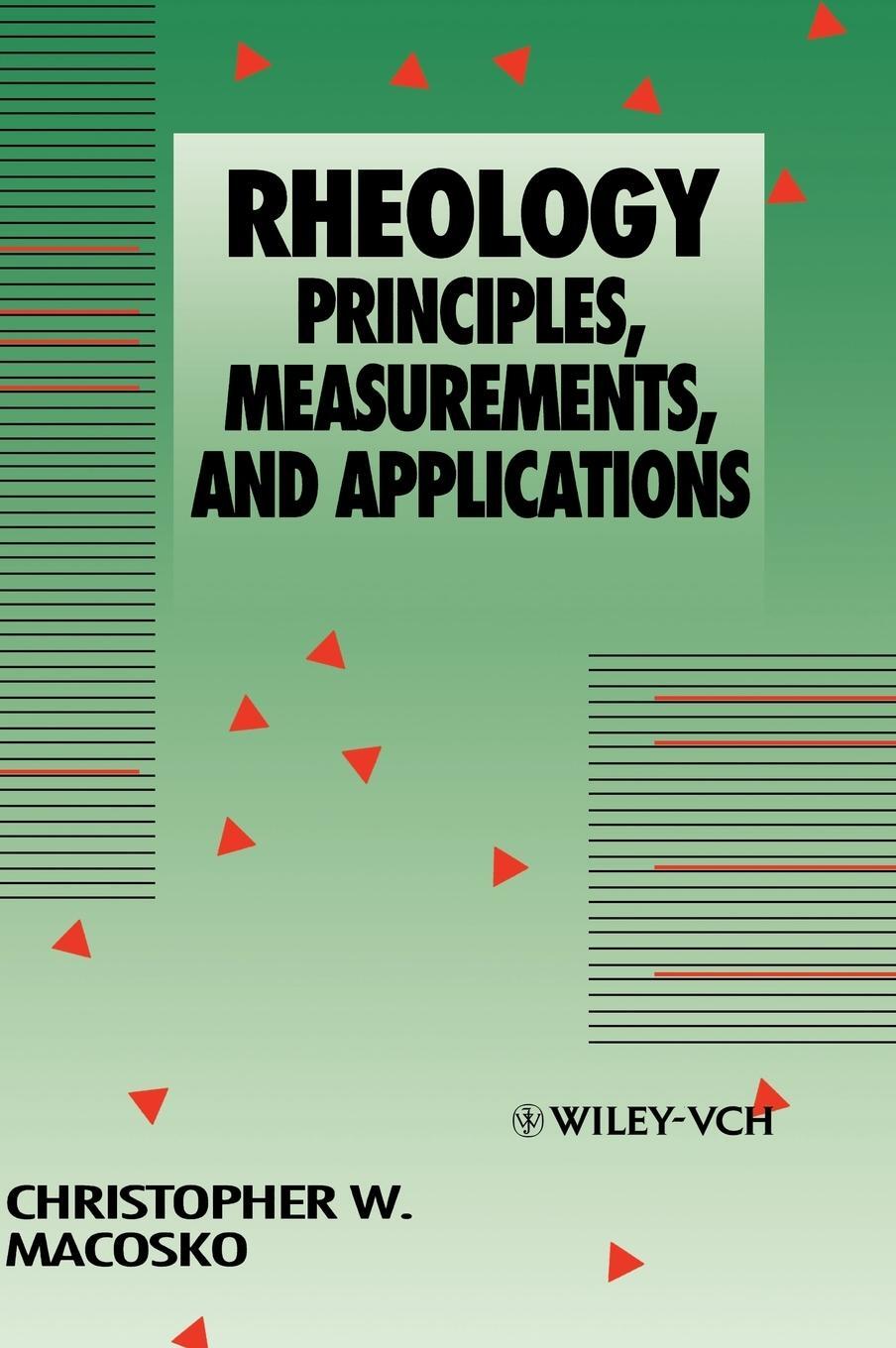 Cover: 9780471185758 | Rheology | Macosko | Buch | HC gerader Rücken kaschiert | XVIII | 1994