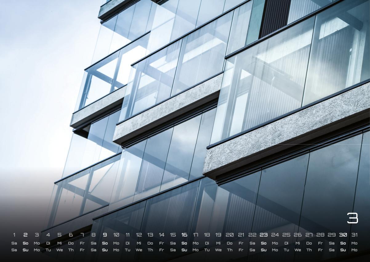 Bild: 9783986733780 | Architektur - faszinierende Baukunst - 2025 - Kalender DIN A3 | 15 S.