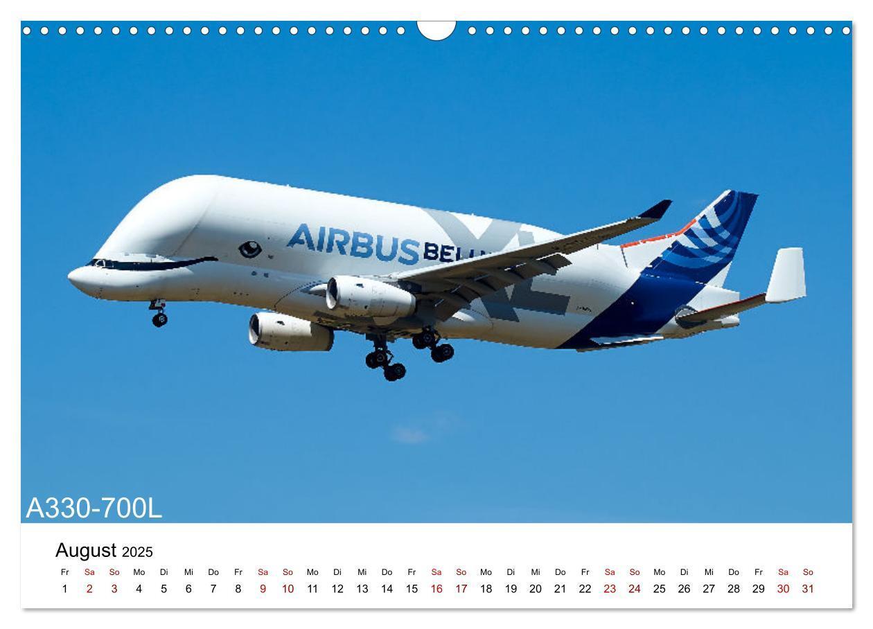 Bild: 9783383969768 | Flugzeuge von Airbus (Wandkalender 2025 DIN A3 quer), CALVENDO...