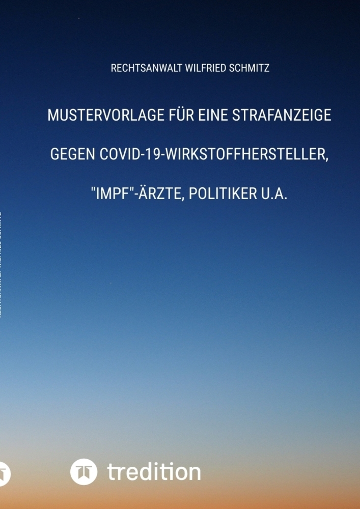 Cover: 9783384295392 | Mustervorlage für eine Strafanzeige gegen...