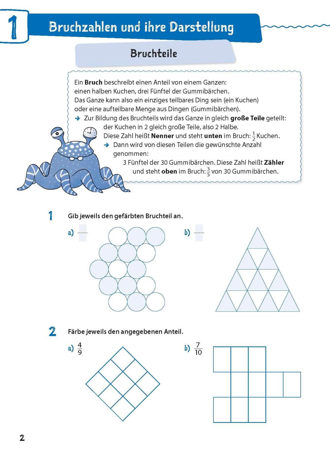 Bild: 9783411720125 | Mathe in 15 Min - Brüche 5./6. Klasse | Wiebke Salzmann | Taschenbuch