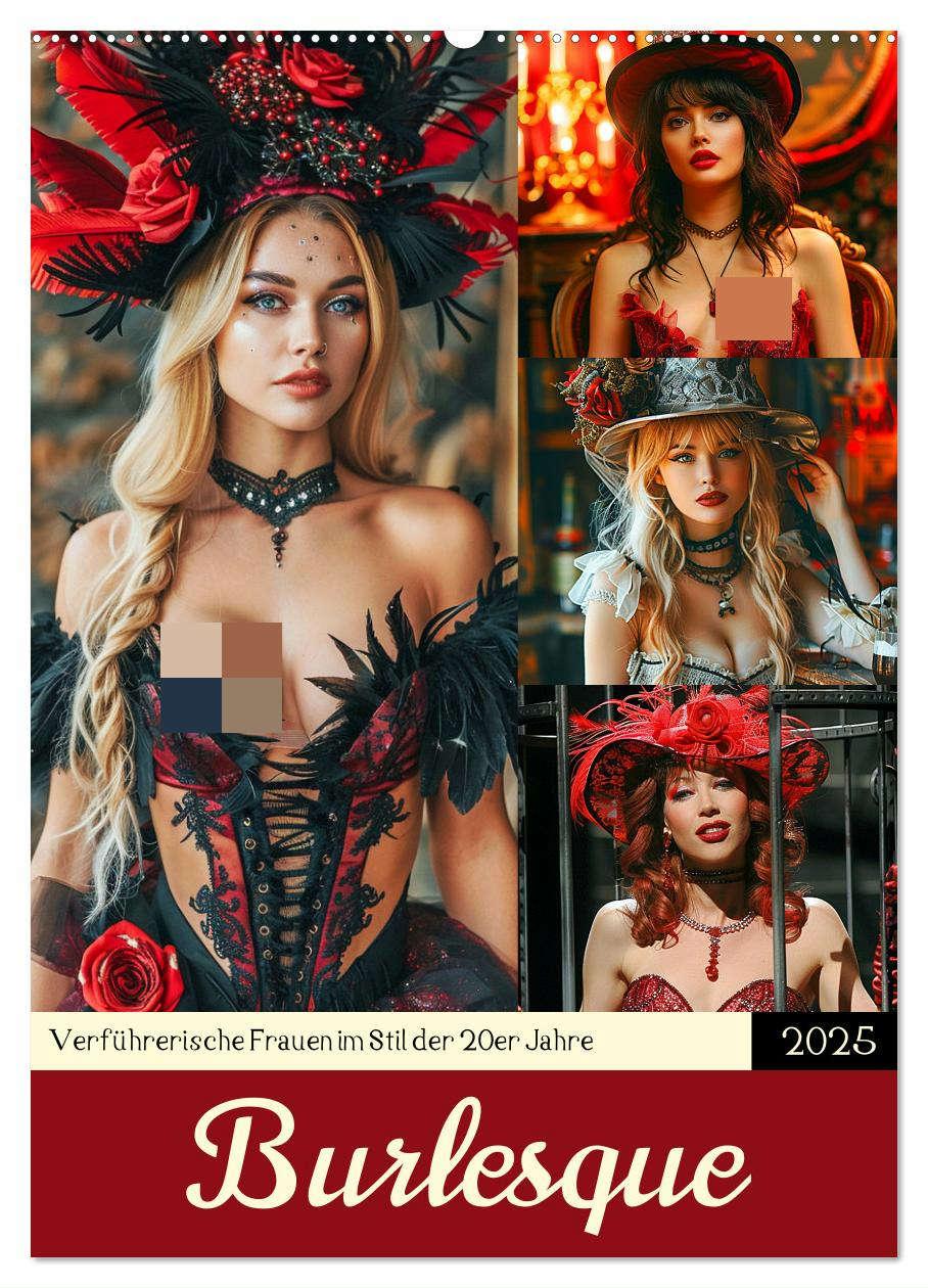 Cover: 9783457036761 | Burlesque. Verführerische Frauen im Stil der 20er Jahre...