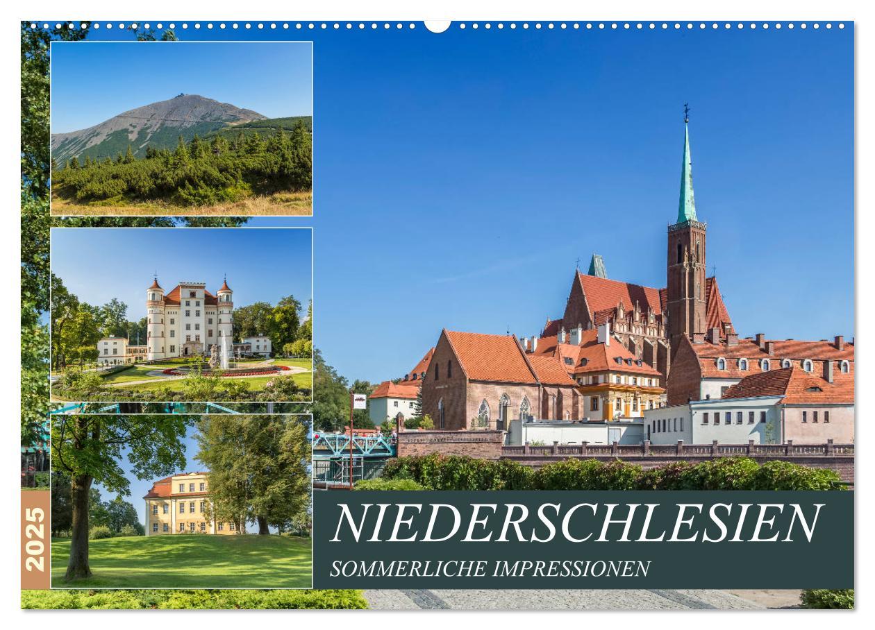 Cover: 9783435420698 | NIEDERSCHLESIEN Sommerliche Impressionen (Wandkalender 2025 DIN A2...