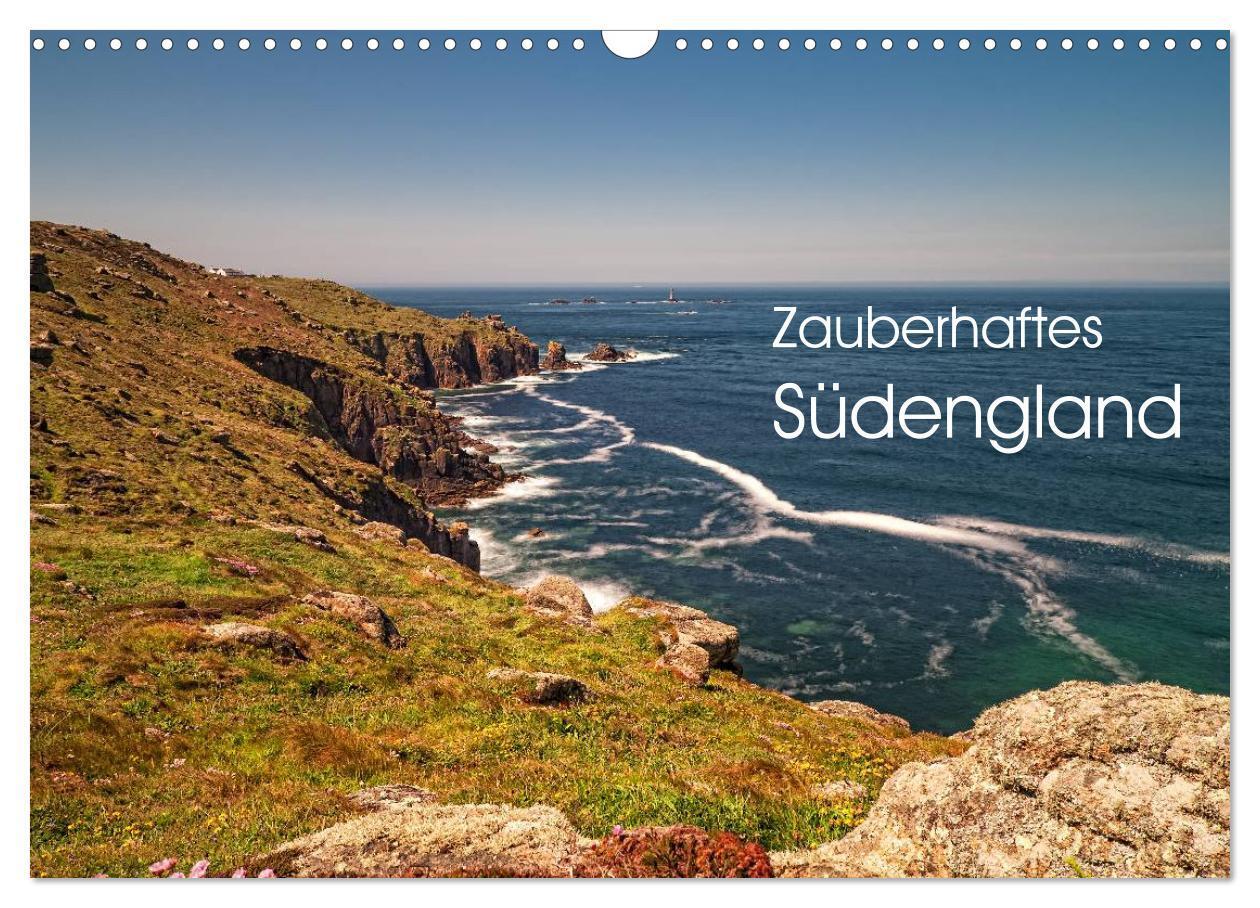 Cover: 9783435608324 | Zauberhaftes Südengland (Wandkalender 2025 DIN A3 quer), CALVENDO...