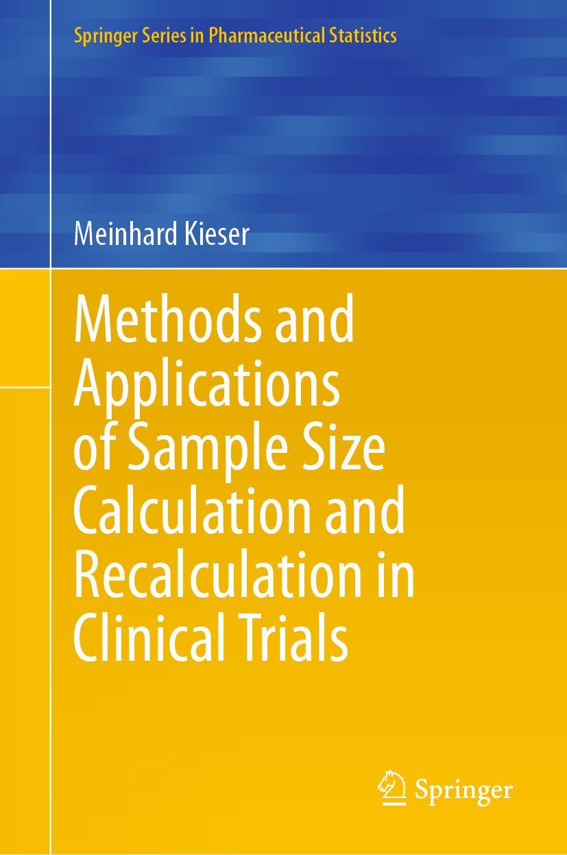 Cover: 9783030495275 | Methods and Applications of Sample Size Calculation and...