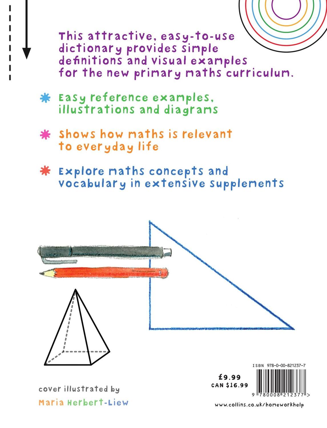 Rückseite: 9780008212377 | Collins Maths Dictionary | Paul Broadbent | Taschenbuch | Englisch