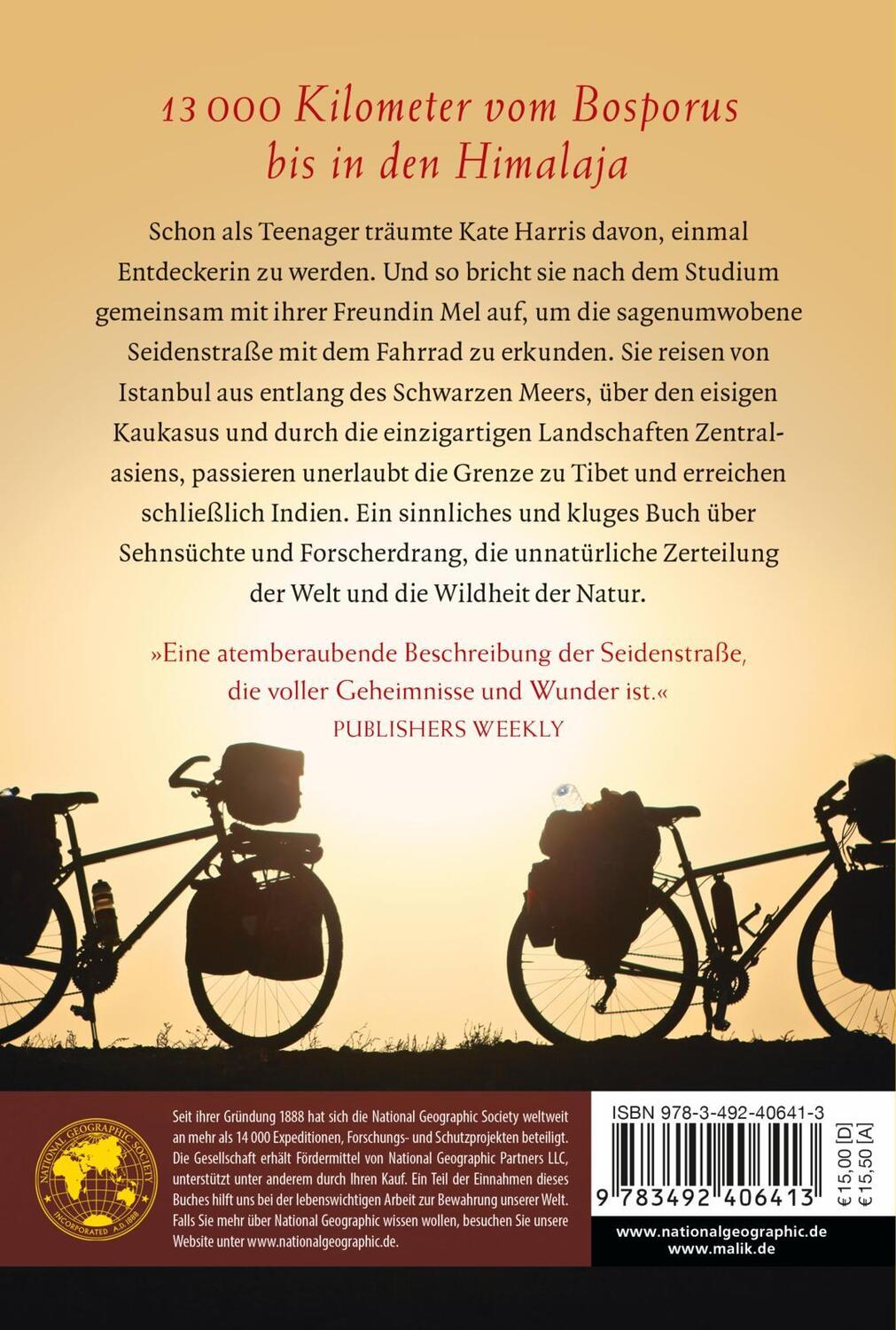 Rückseite: 9783492406413 | Auf der Seidenstraße | Kate Harris | Taschenbuch | 336 S. | Deutsch