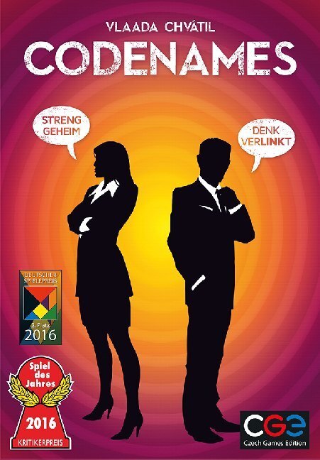 Cover: 4015566033481 | Codenames (Spiel) | Ausgezeichnet mit Spiel des Jahres 2016 | Chvatil