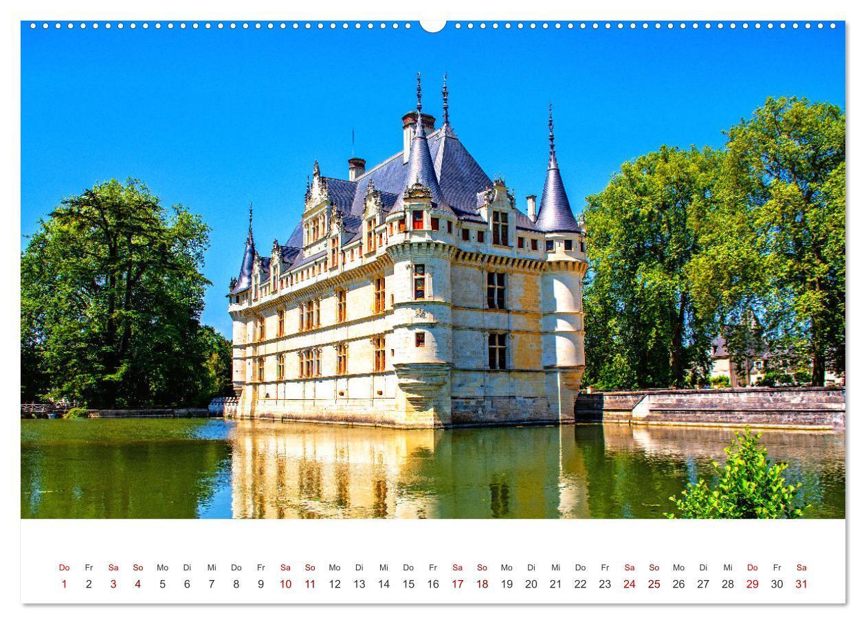 Bild: 9783383826559 | Schlösser der Loire (Wandkalender 2025 DIN A2 quer), CALVENDO...