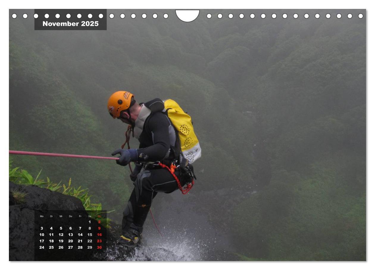 Bild: 9783435630561 | Abenteuer Canyoning (Wandkalender 2025 DIN A4 quer), CALVENDO...