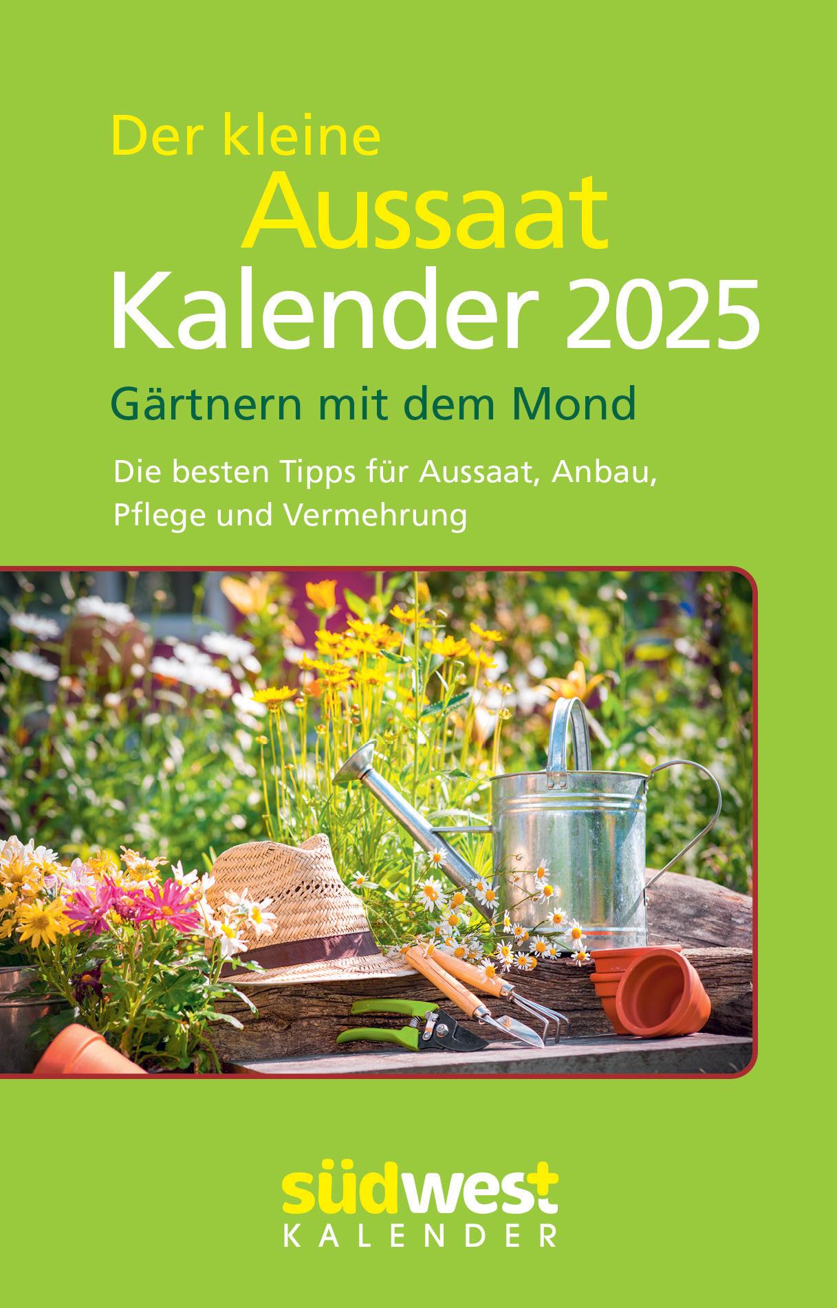 Cover: 9783517102870 | Der kleine Aussaatkalender 2025 | Kalender | 176 S. | Deutsch | 2025