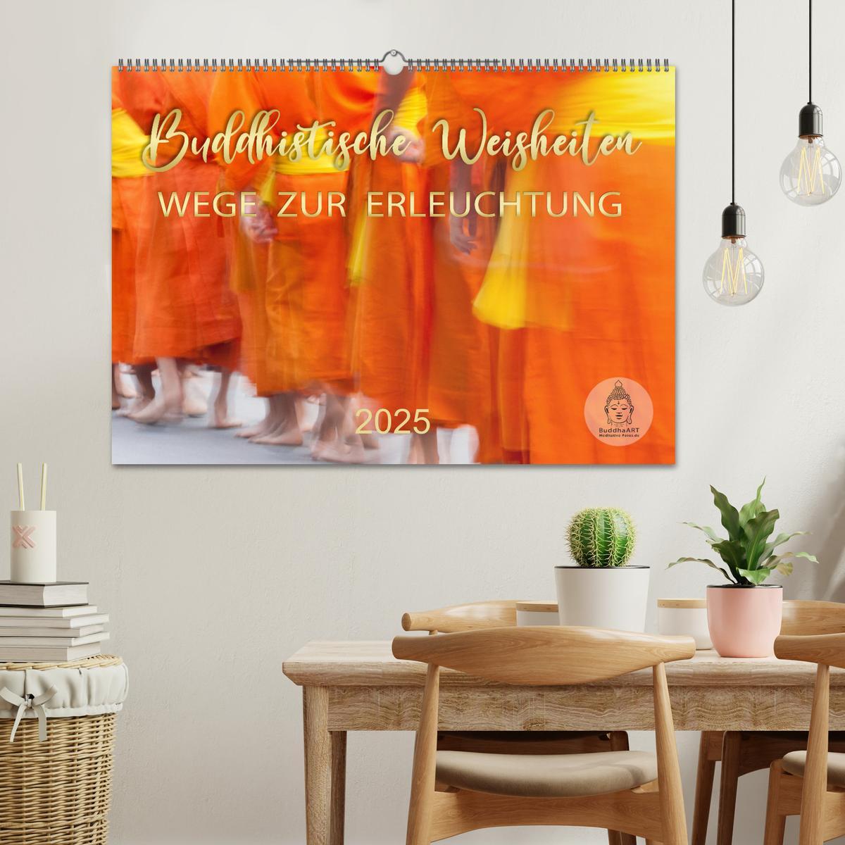 Bild: 9783383907463 | Buddhistische Weisheiten - Wege zur Erleuchtung (Wandkalender 2025...