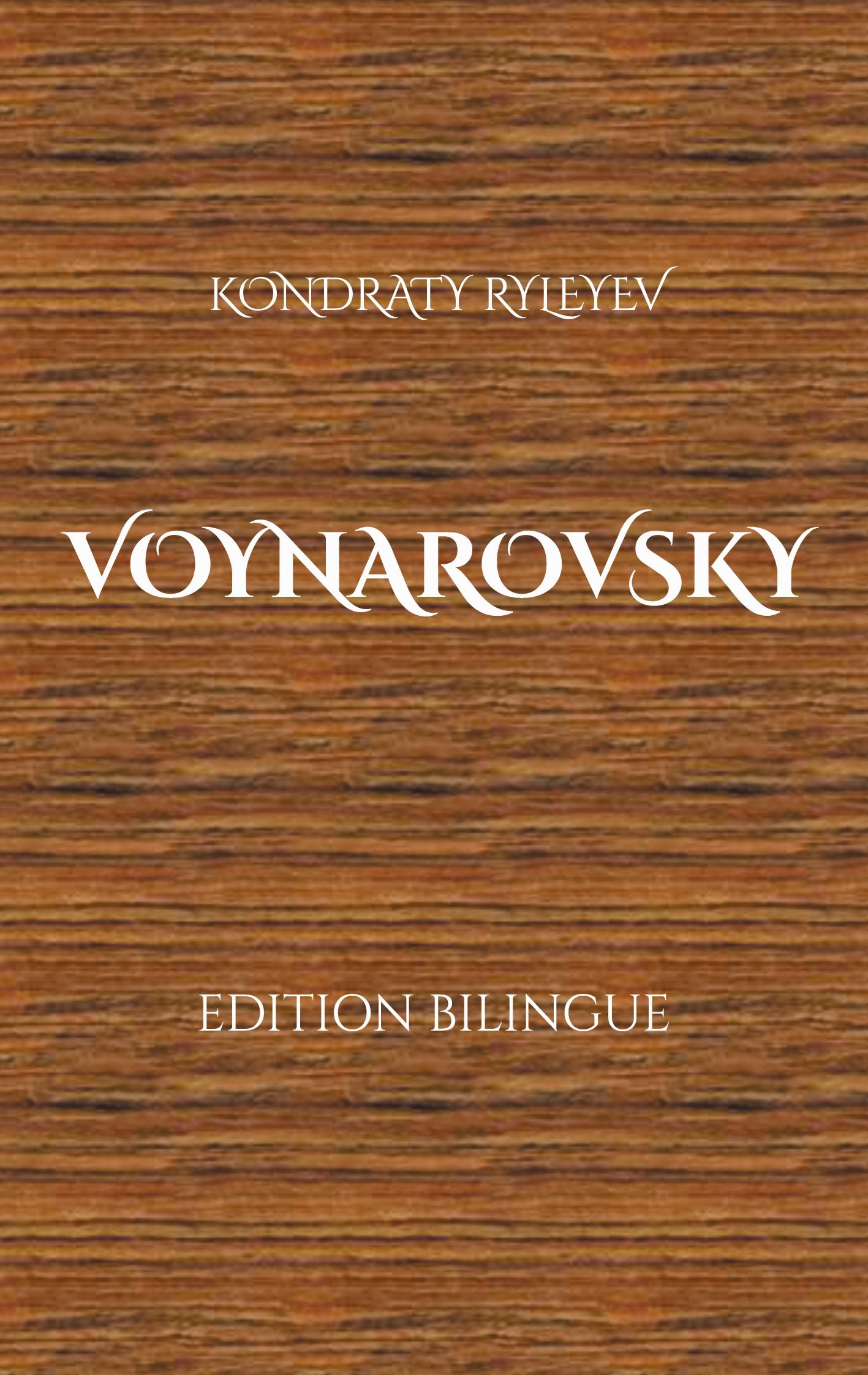 Cover: 9782322539710 | Voynarovsky | Kondraty Ryleyev | Taschenbuch | Paperback | Französisch