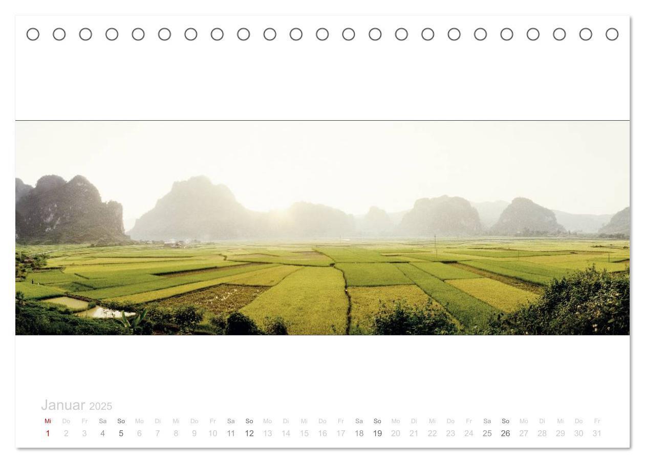 Bild: 9783435686193 | Vietnam Panorama (Tischkalender 2025 DIN A5 quer), CALVENDO...