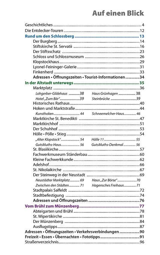 Bild: 9783936185850 | Quedlinburg - Der Stadtführer | Wolfgang Hoffmann | Taschenbuch | 2014