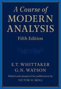 Cover: 9781316518939 | A Course of Modern Analysis | E T Whittaker (u. a.) | Buch | Gebunden