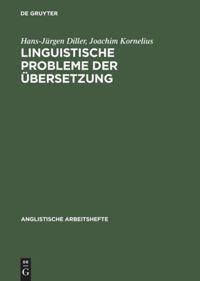 Cover: 9783484400788 | Linguistische Probleme der Übersetzung | Joachim Kornelius (u. a.)