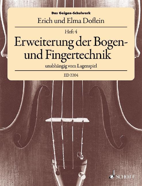 Cover: 9790001036436 | Das Geigen-Schulwerk | Erich Doflein (u. a.) | Broschüre | 68 S.