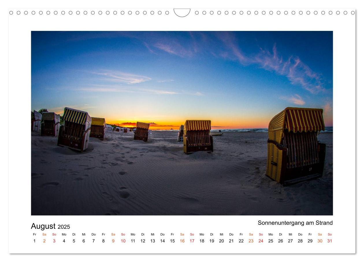 Bild: 9783435809301 | Bezauberndes Usedom (Wandkalender 2025 DIN A3 quer), CALVENDO...