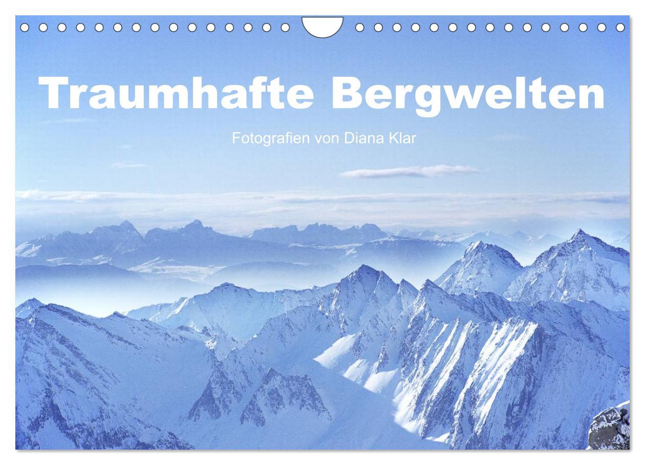 Cover: 9783435797714 | Traumhafte Bergwelten (Wandkalender 2025 DIN A4 quer), CALVENDO...