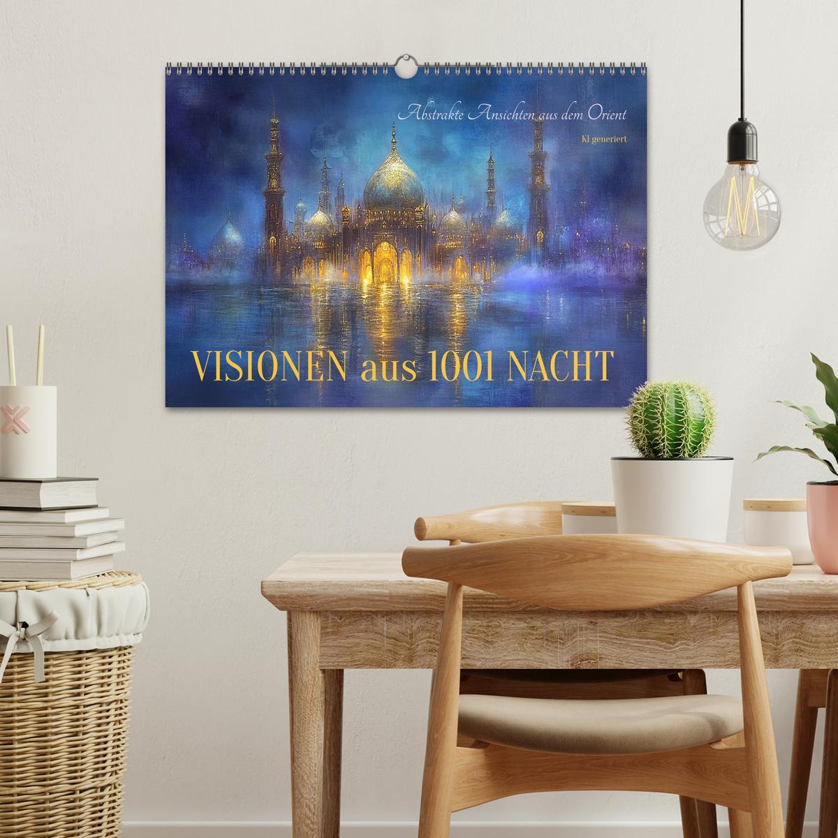 Bild: 9783457208236 | Visionen aus 1001 Nacht (Wandkalender 2025 DIN A3 quer), CALVENDO...