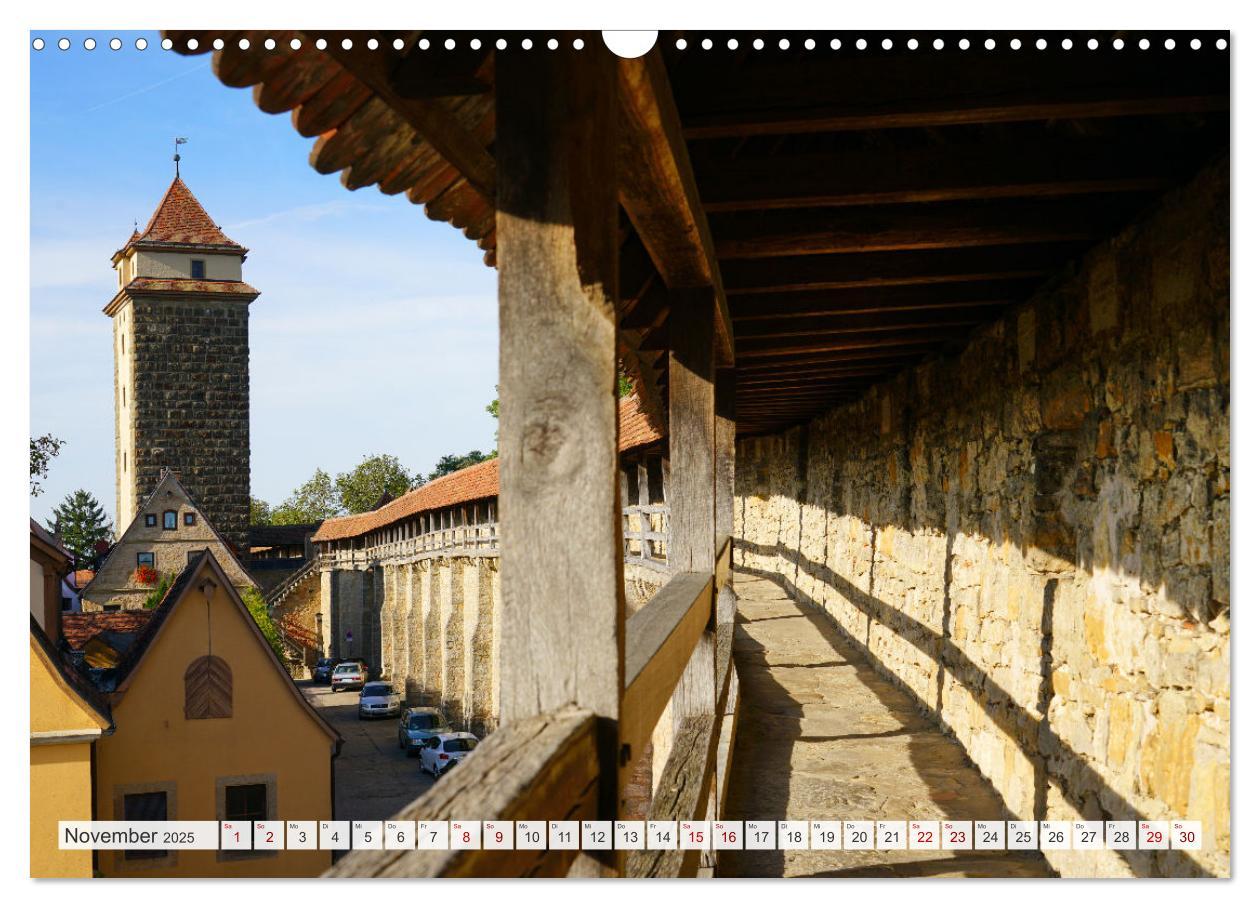 Bild: 9783435010134 | Rothenburg ob der Tauber. Sehenswürdigkeiten. (Wandkalender 2025...