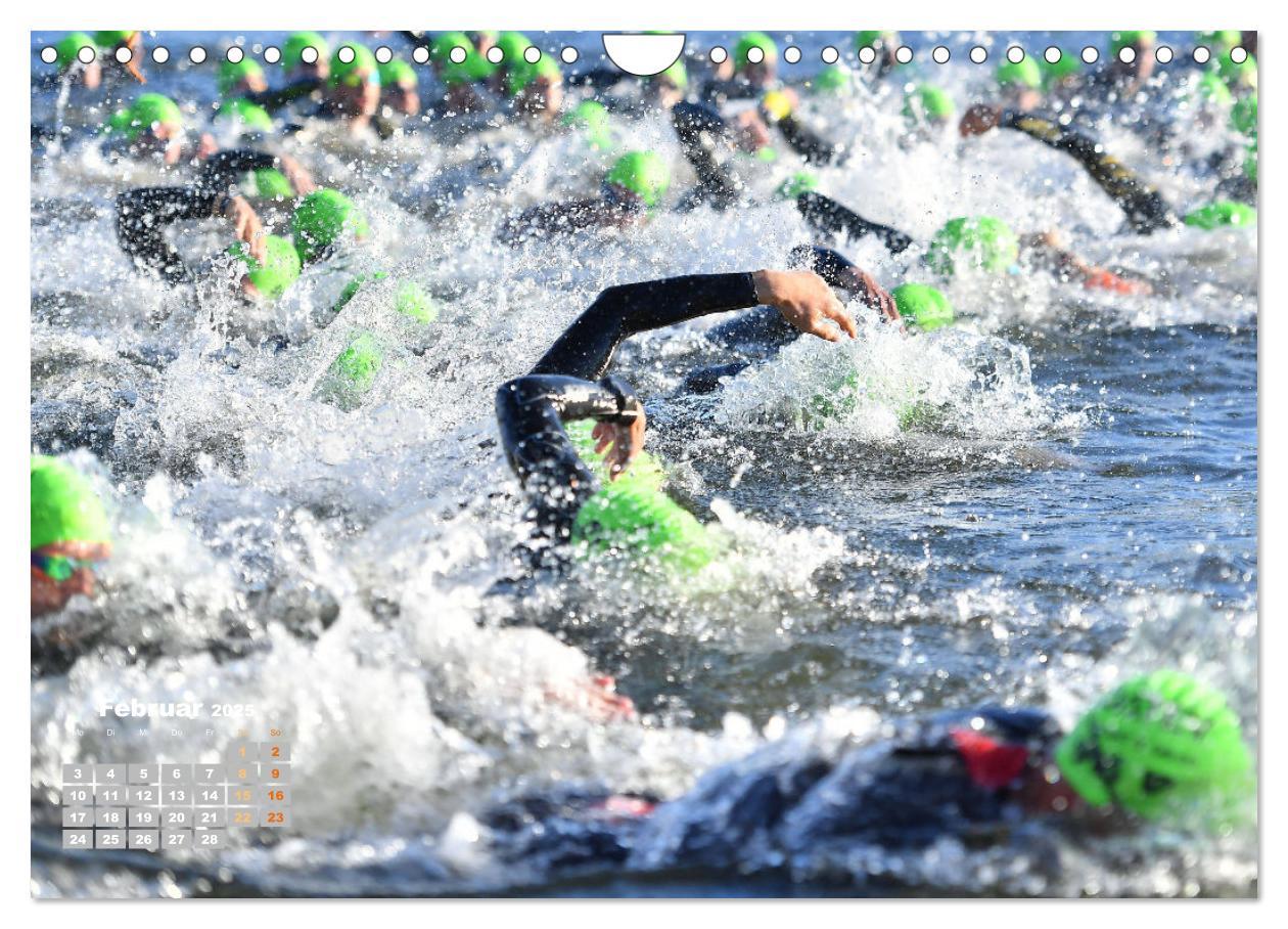 Bild: 9783383866777 | Triathlon: Mit Leidenschaft zur persönlichen Bestzeit (Wandkalender...