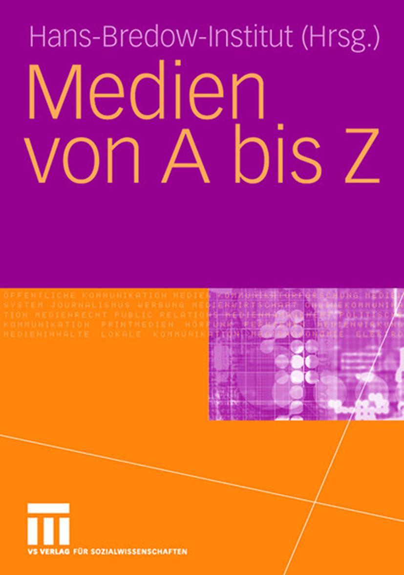 Cover: 9783531144177 | Medien von A bis Z | Bibliothek | Taschenbuch | viii | Deutsch | 2006