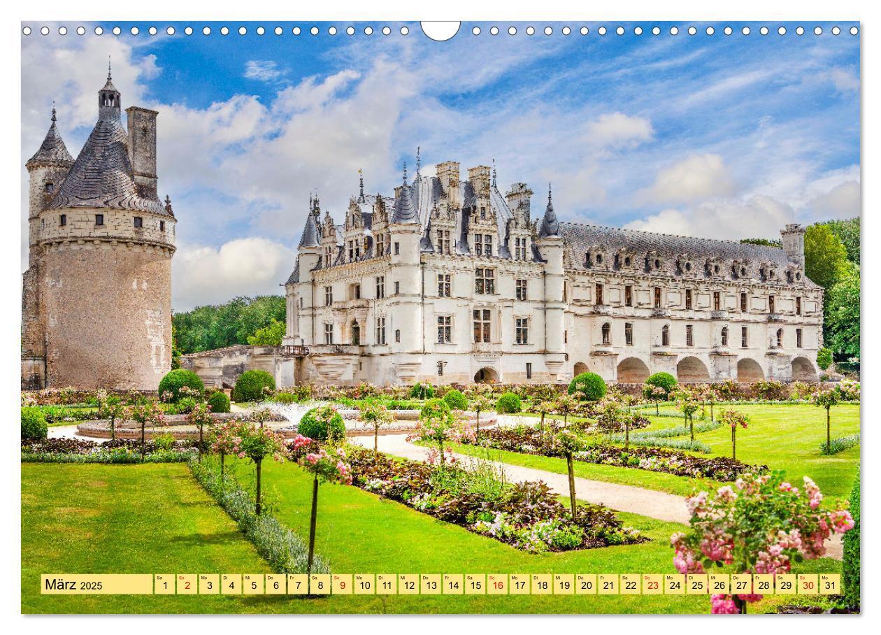 Bild: 9783383800320 | Châteaux. Im Tal der Loire (Wandkalender 2025 DIN A3 quer),...