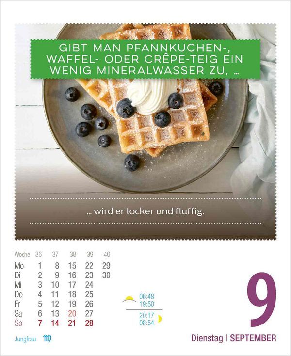 Bild: 9783731880523 | Gesund &amp; Lecker! 2025 | Korsch Verlag | Kalender | 328 S. | Deutsch