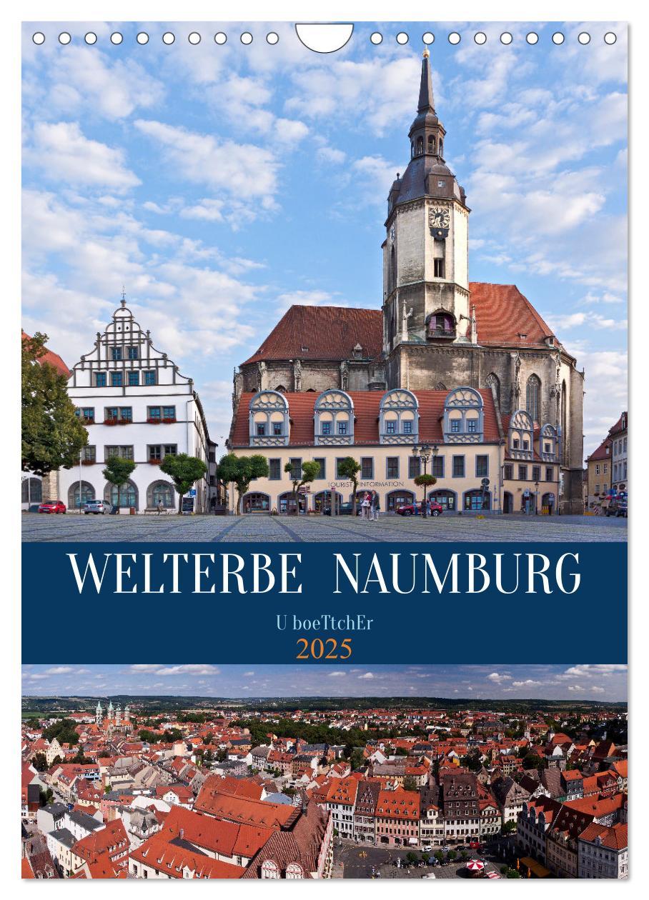 Cover: 9783435853168 | Welterbe Naumburg (Wandkalender 2025 DIN A4 hoch), CALVENDO...