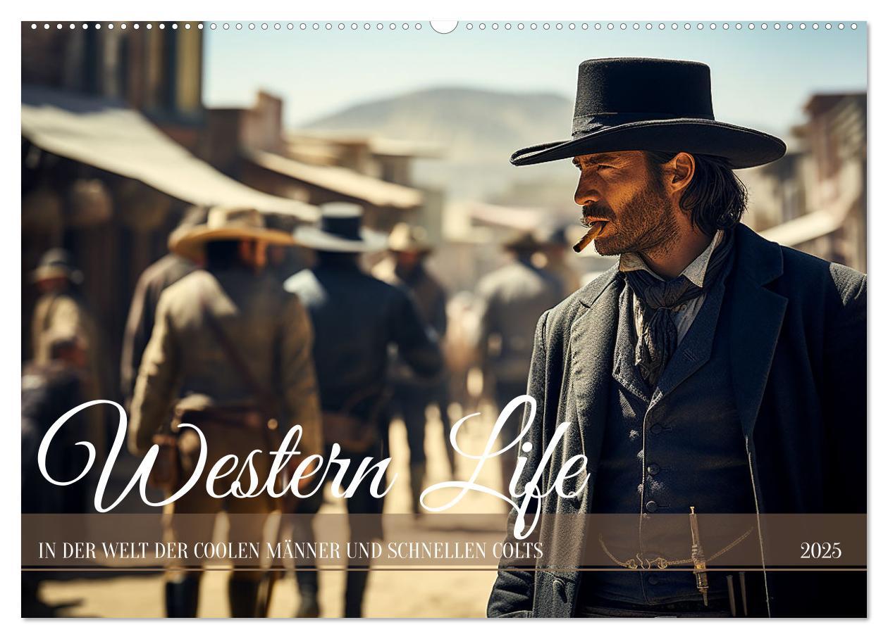 Cover: 9783383879494 | Western Life (Wandkalender 2025 DIN A2 quer), CALVENDO Monatskalender