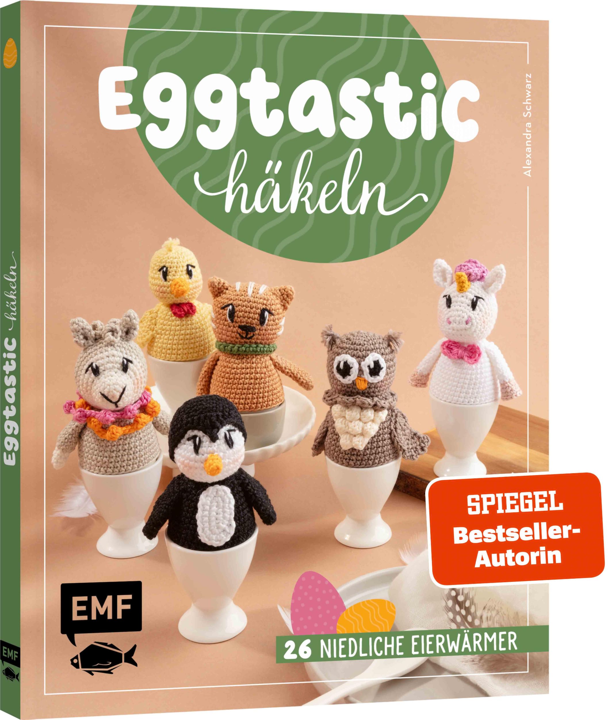 Cover: 9783745925975 | Eggtastic häkeln - Niedliche Eierwärmer | Alexandra Schwarz | Buch