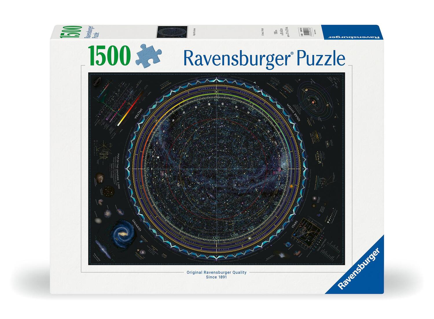 Cover: 4005555007036 | Ravensburger Puzzle 12000703 - Universum - 1500 Teile Puzzle für...