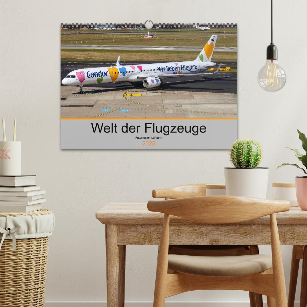 Bild: 9783435267224 | Welt der Flugzeuge - Faszination Luftfahrt 2025 (Wandkalender 2025...