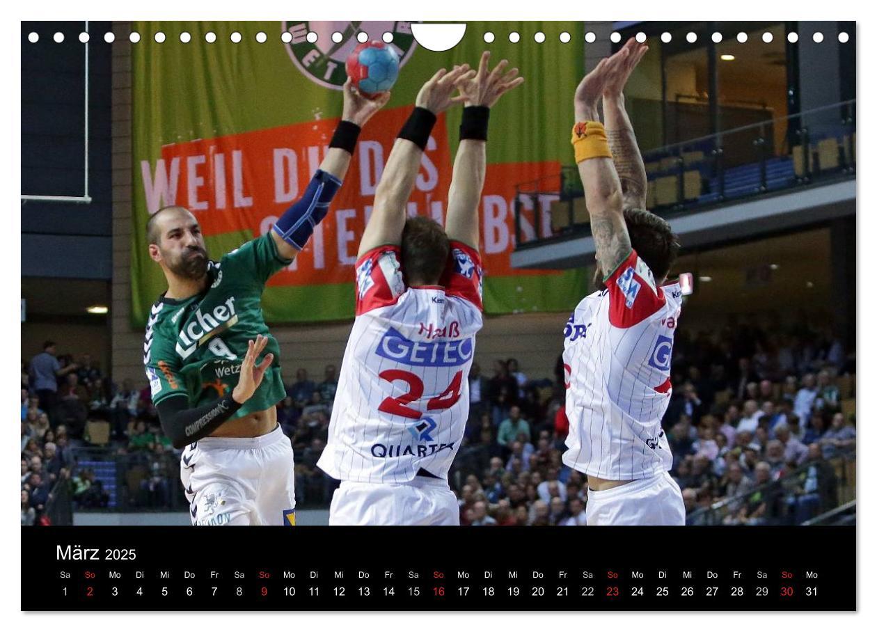 Bild: 9783435537181 | Handball Bundesliga - HSG Wetzlar (Wandkalender 2025 DIN A4 quer),...