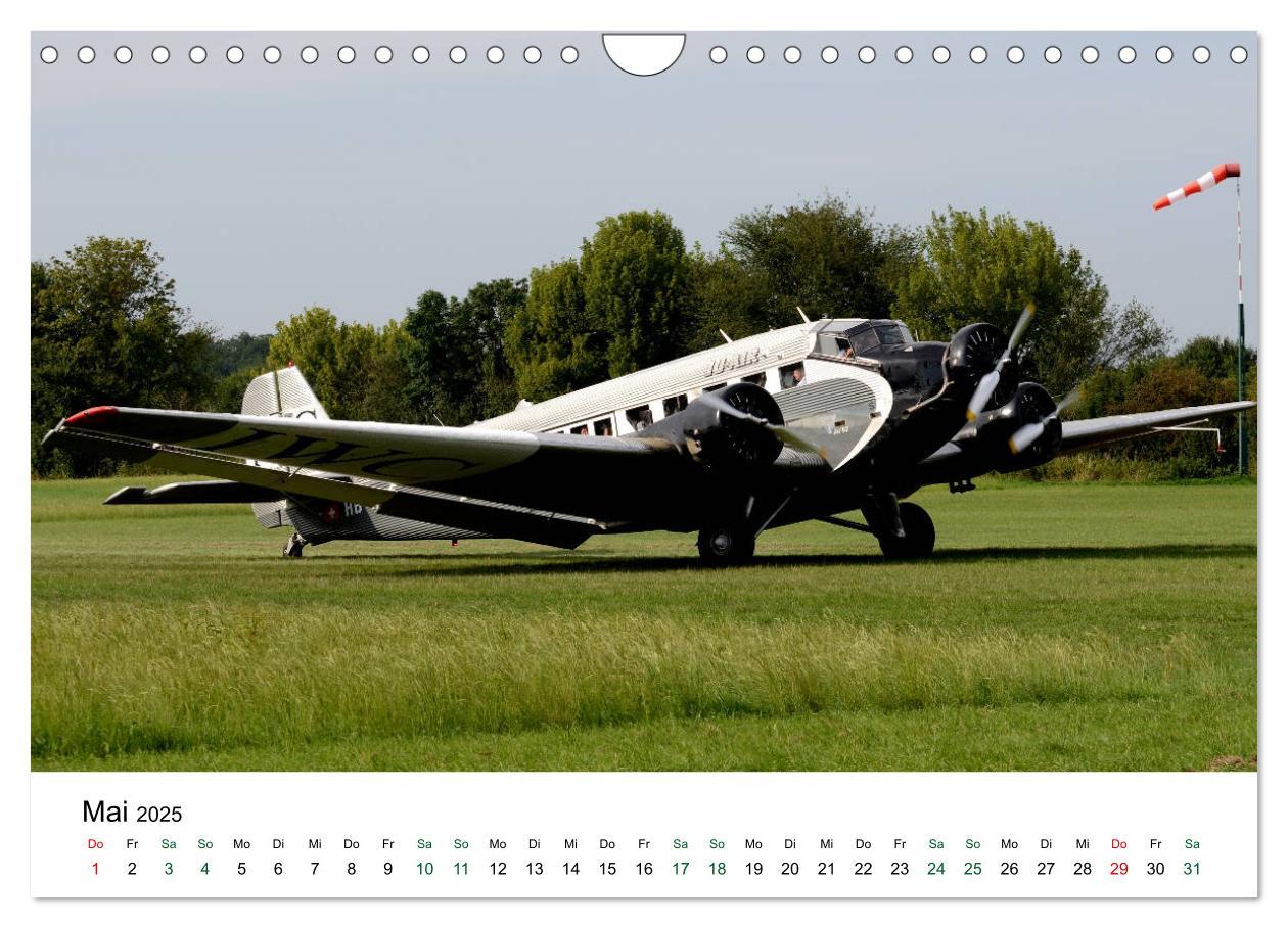 Bild: 9783435390632 | Junkers Ju 52 Die Legende (Wandkalender 2025 DIN A4 quer), CALVENDO...