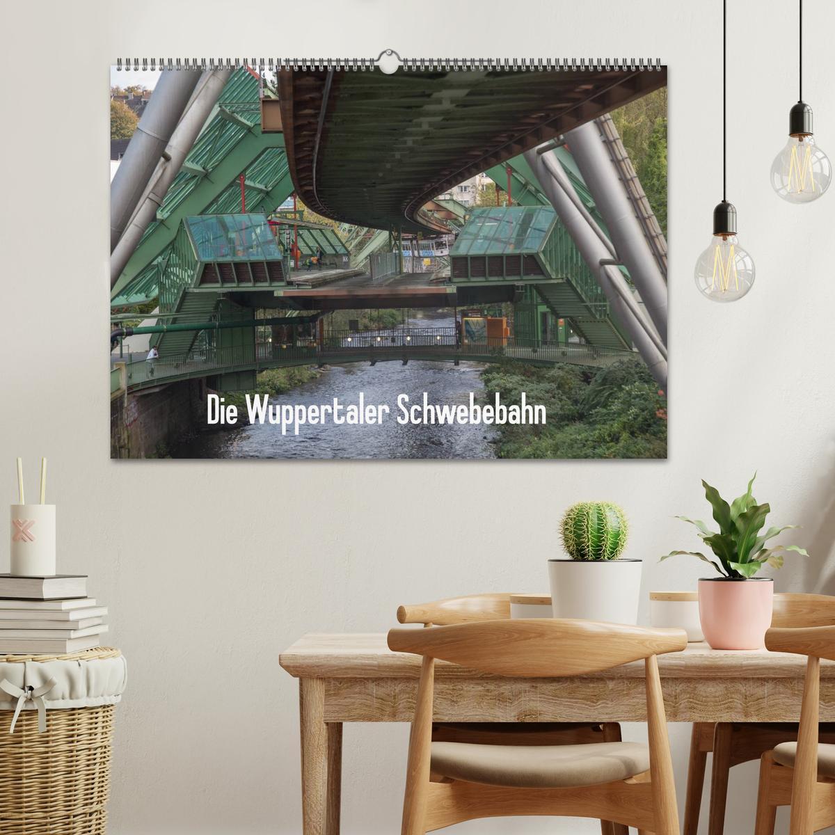 Bild: 9783435526864 | Die Wuppertaler Schwebebahn (Wandkalender 2025 DIN A2 quer),...