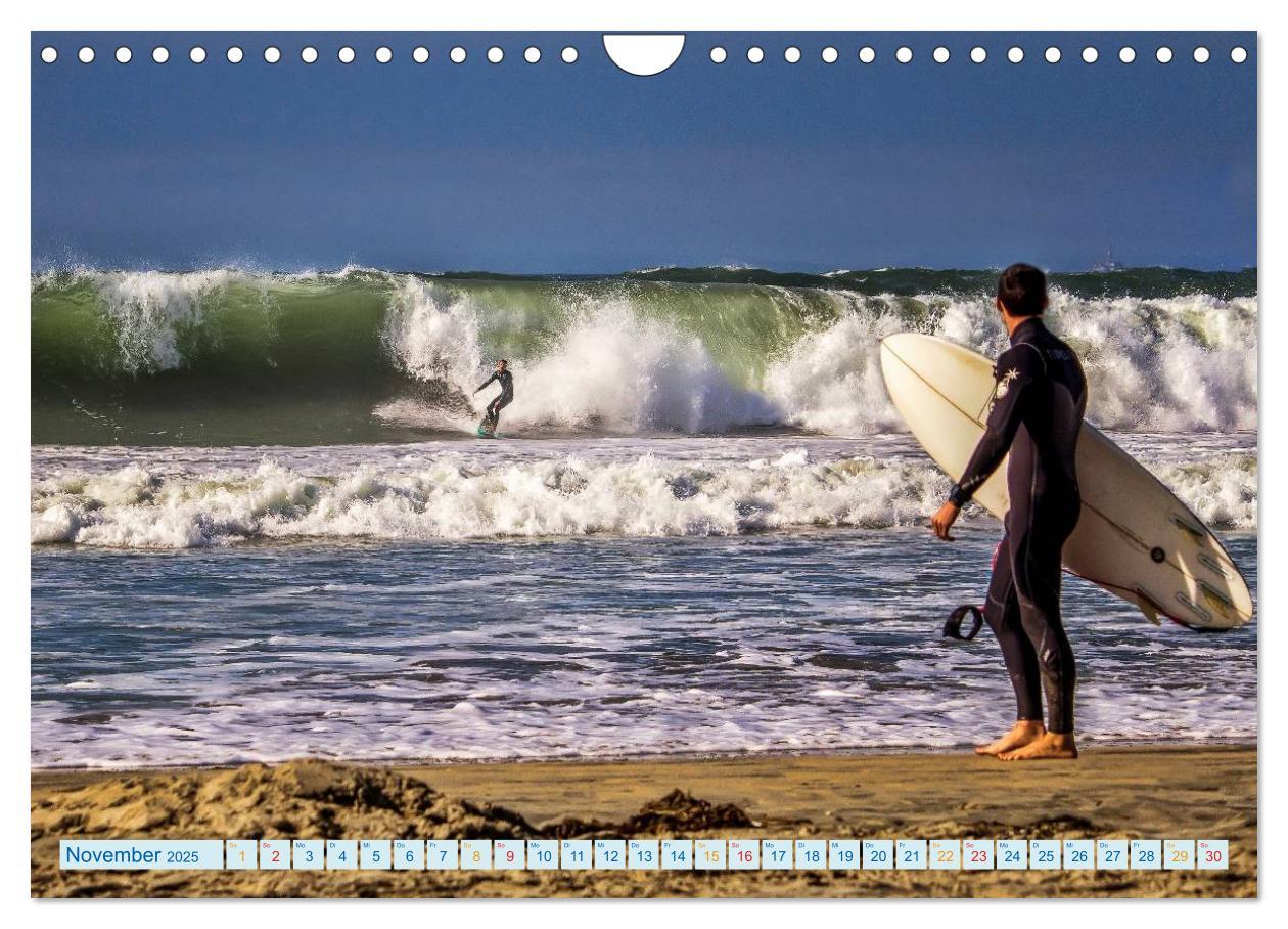 Bild: 9783435470907 | Surfen - Wasser, Wind und coole Typen (Wandkalender 2025 DIN A4...