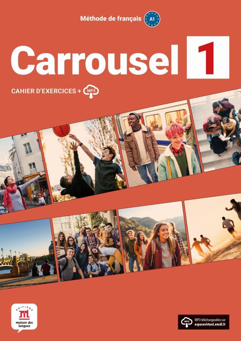 Cover: 9783125280212 | Carrousel 1. Cahier d'exercices avec ressources numériques | Buch