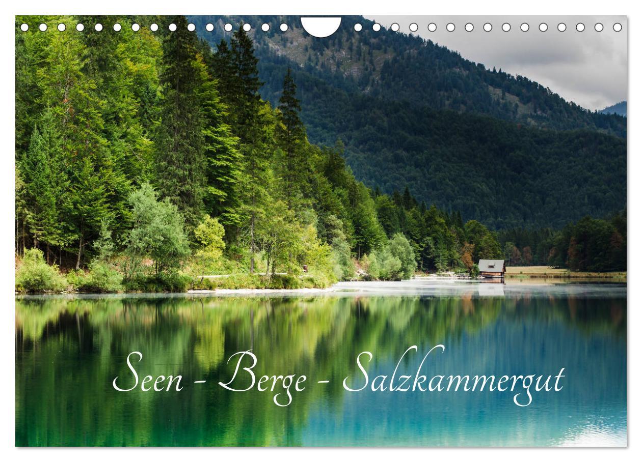 Cover: 9783435454655 | Seen - Berge - Salzkammergut (Wandkalender 2025 DIN A4 quer),...