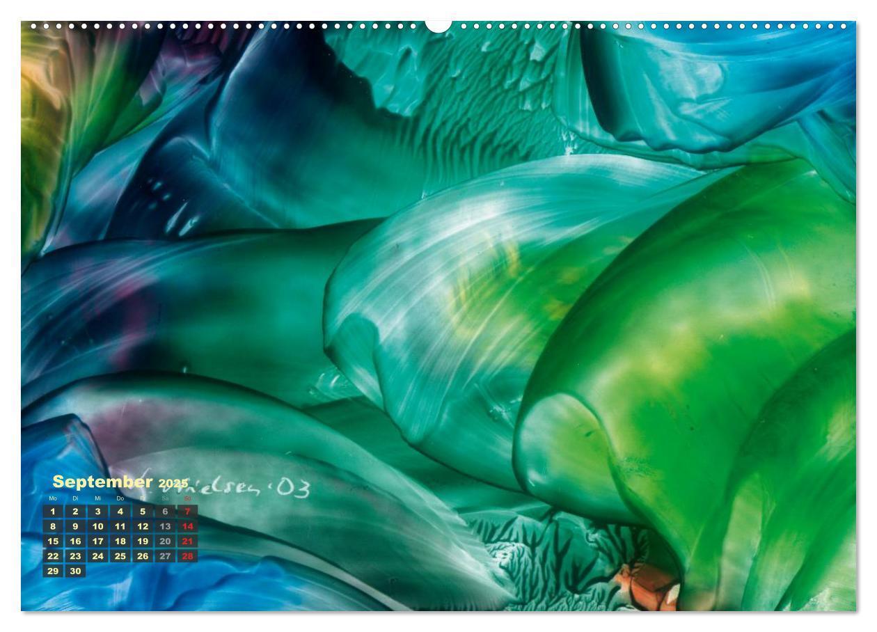 Bild: 9783435812134 | Encaustic Kunstkalender 2025 (Wandkalender 2025 DIN A2 quer),...