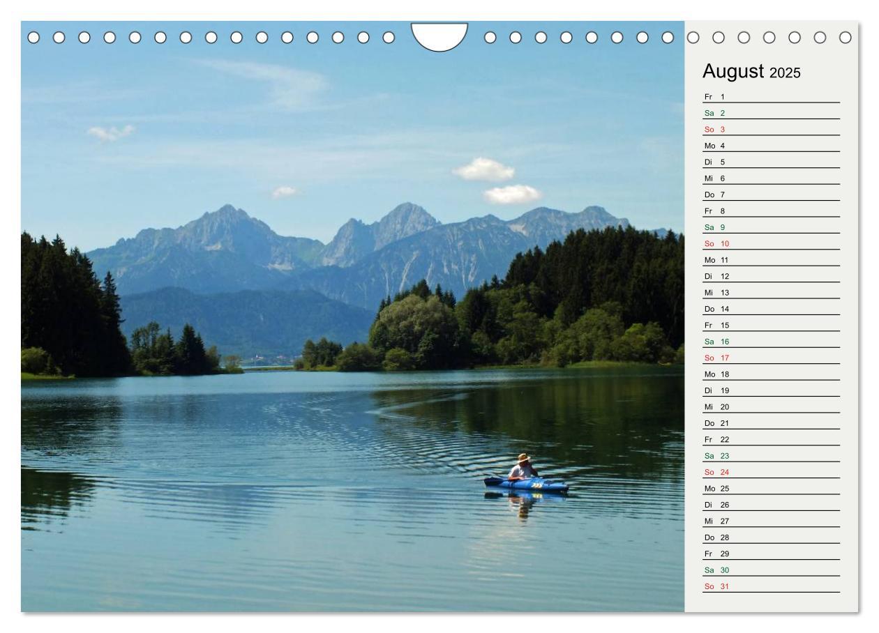 Bild: 9783435668571 | Schwangauer Momente (Wandkalender 2025 DIN A4 quer), CALVENDO...