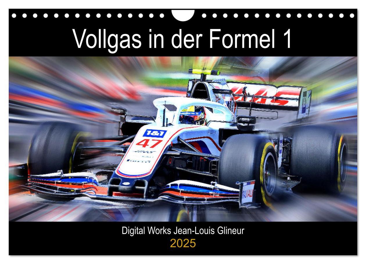 Cover: 9783383997778 | Vollgas in der Formel 1 (Wandkalender 2025 DIN A4 quer), CALVENDO...