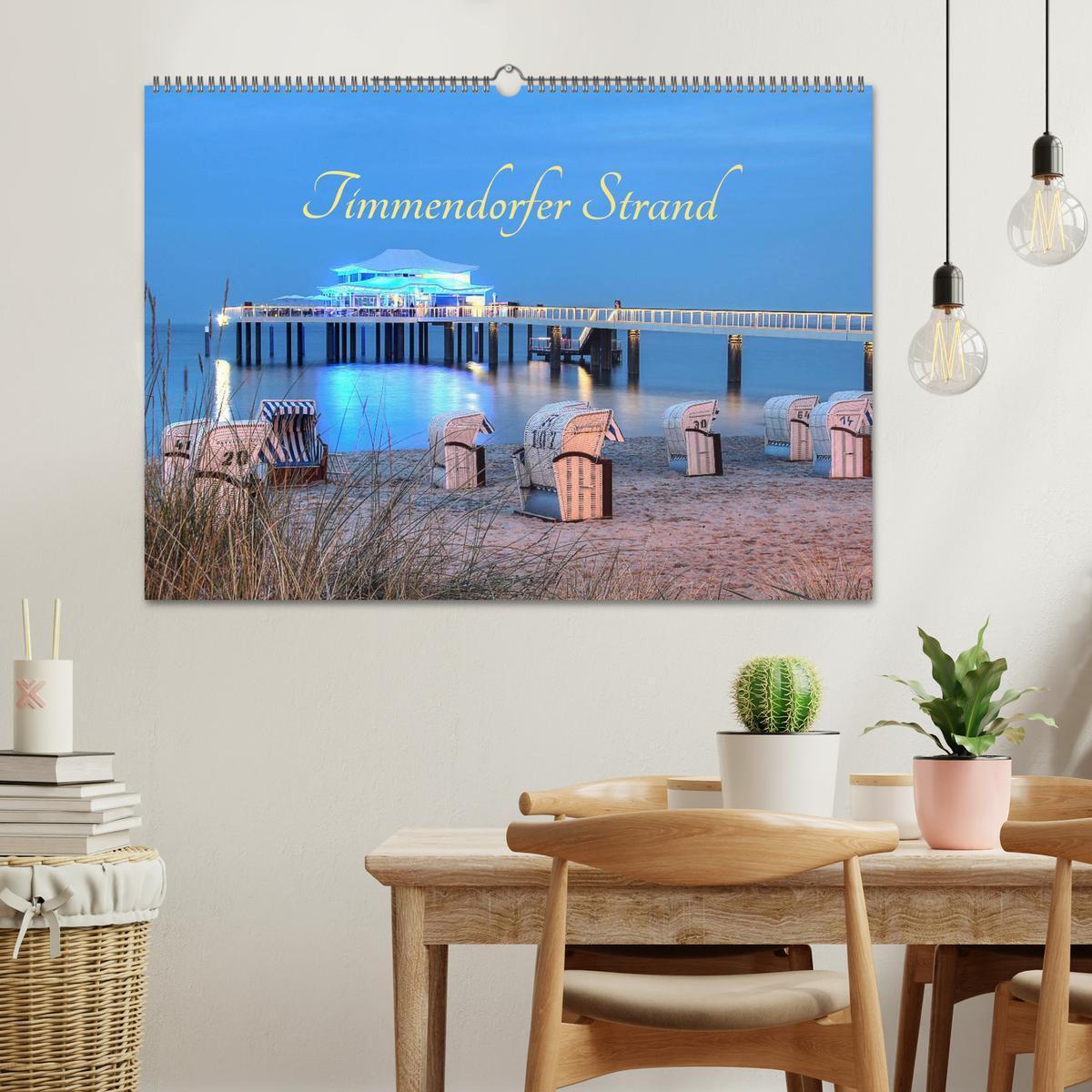 Bild: 9783435604807 | Timmendorfer Strand (Wandkalender 2025 DIN A2 quer), CALVENDO...